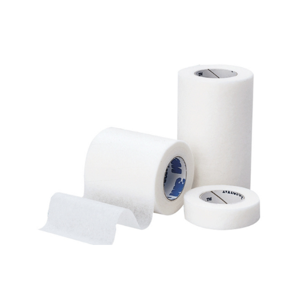 Mikropore fibertejp 2,5 cm 9,1m vit