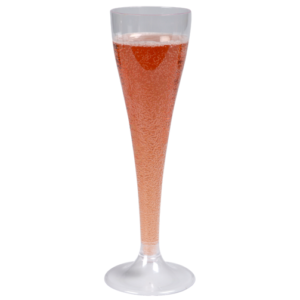 Shampanjalasi muovi 10/11cl kirkas 12 kpl