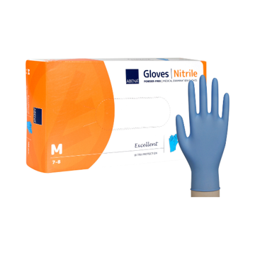 Nitrilhandschuh blau stark 100 Stück – Bild 4