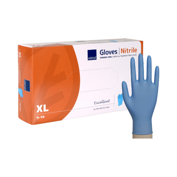 Nitrilhandschuh blau stark 100 Stück – Bild 6