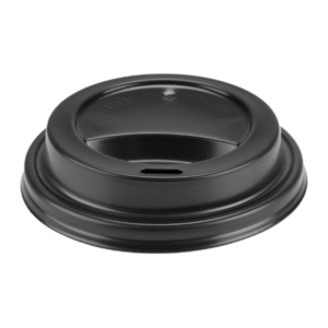 GASTRO lid for coffee cup Ø8cm black PP 100pcs