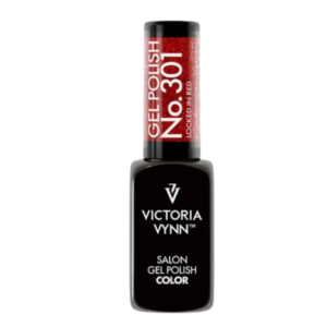 Viktoria Vynn Gel Polish Color No. 301 Locked in Red 8 ml