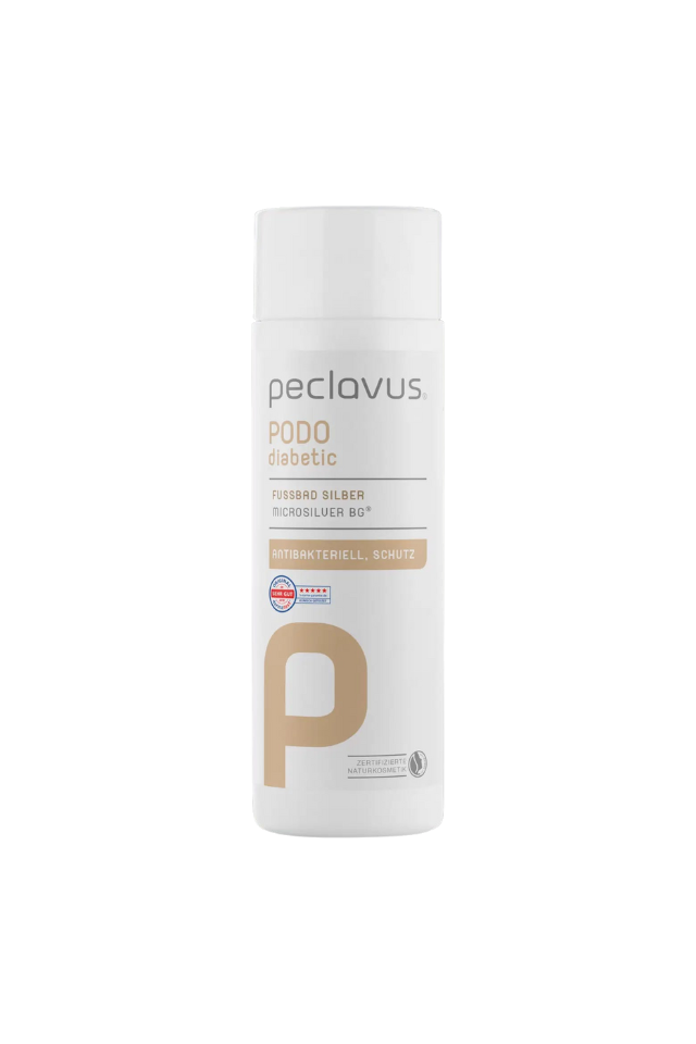 Peclavus PODOdiabetic jalkakylpy silver 150 ml