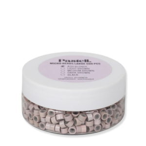 PASTELL. LARGE MICRO BEADS 500 PCS ASH BLONDE