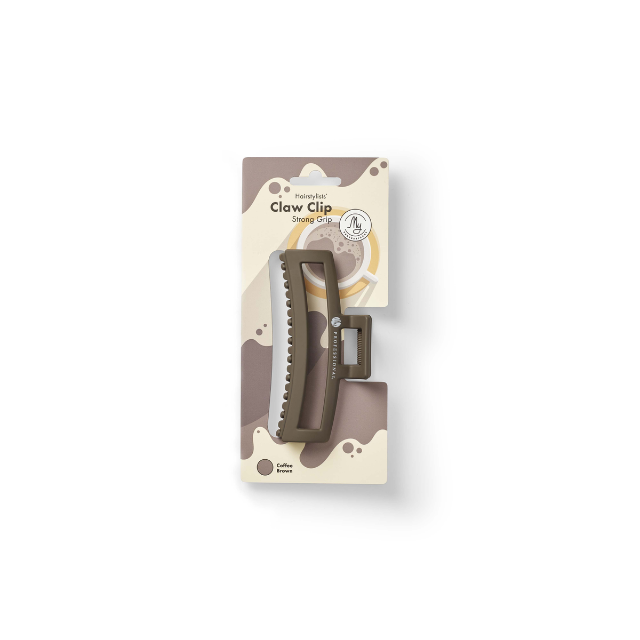 My - Claw Clip Coffee brown hiusklipsi - Image 2
